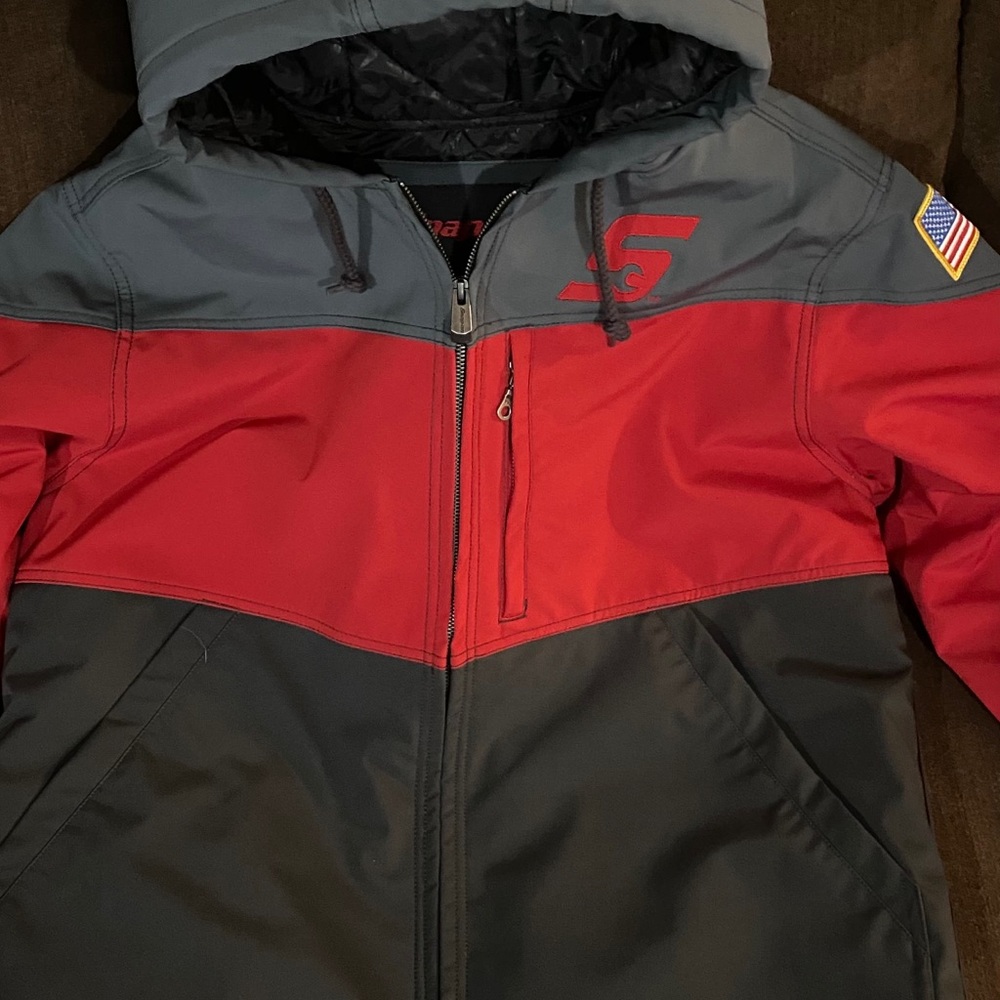 Snap on jacket